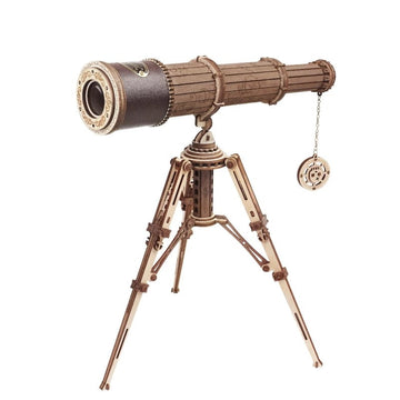 Wooden Puzzle Monocular Telescope